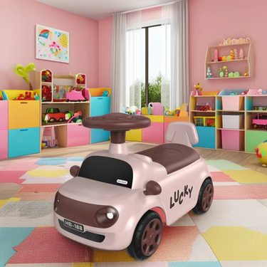 CAR THEME KIDS ELECTRIC TOLO & PUSH CAR